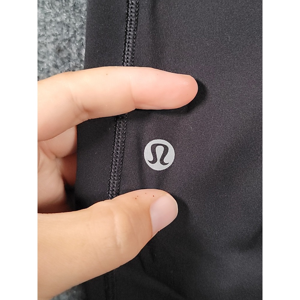 Lululemon Leggings Speed Up Mid Rise Tight 28" Luxtreme LW5BMUS Size 10 Black - Picture 7 of 12